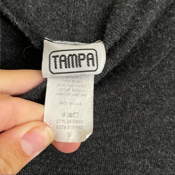 Mock Turtle Teal/Gray/Black Dress - Picture 3 of 4